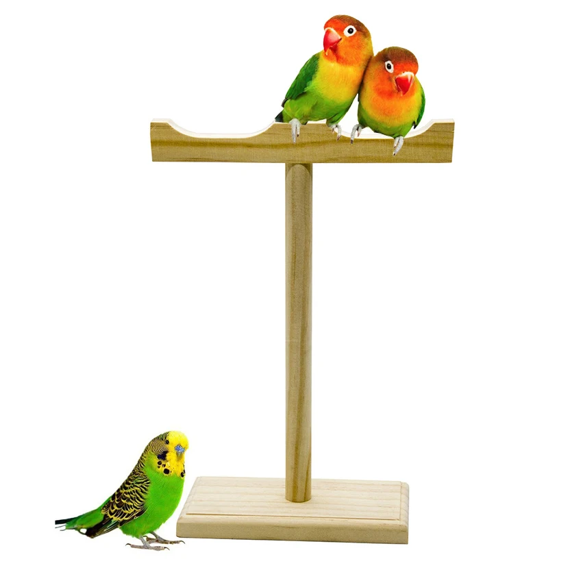 Травмированная птица игрушки для попугая подставка клетка украшение Окунь и