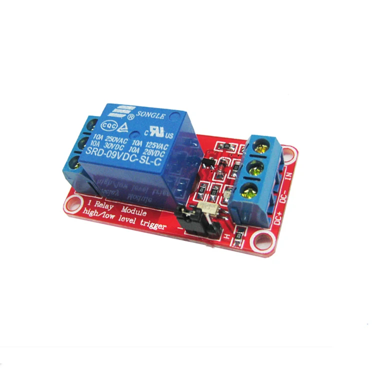 2 шт./лот 5 в 1 канальный релейный модуль с оптической изоляцией муфты высокий и