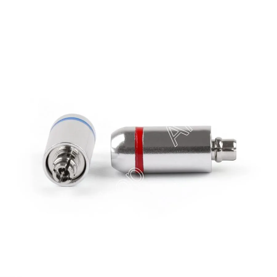 Areyourshop 5 пар Черный Серебряный родий-наушники с покрытием Pin ATL стиль для MMCX UM60 UE900 SE535 SE215