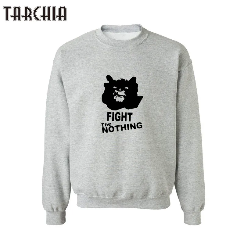 TARCHIA 2021 Толстовка Harajuku модный принт бороться с ничего не свитшоты на осень