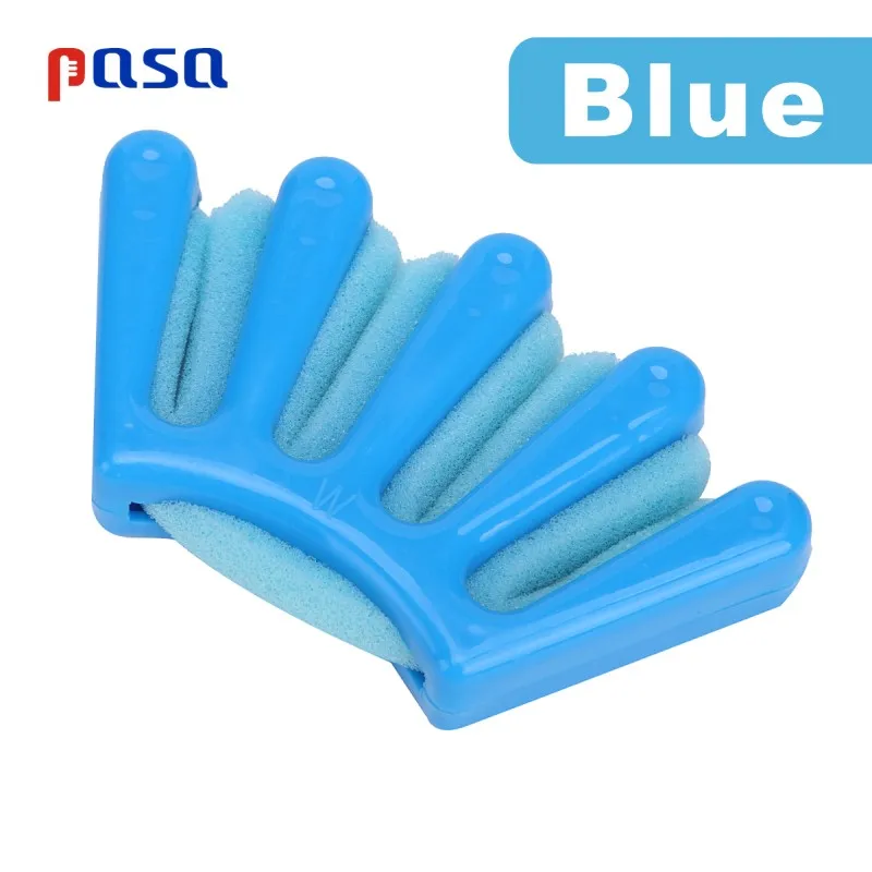 1pcs Blue Инструмент для плетения Волос, Плетение, губка, плетение волос, плетение, инструмент для самостоятельной укладки, держатель, зажим, аксессуары для волос, петля для укладки, конский хвост - Цвет: 1pcs Blue