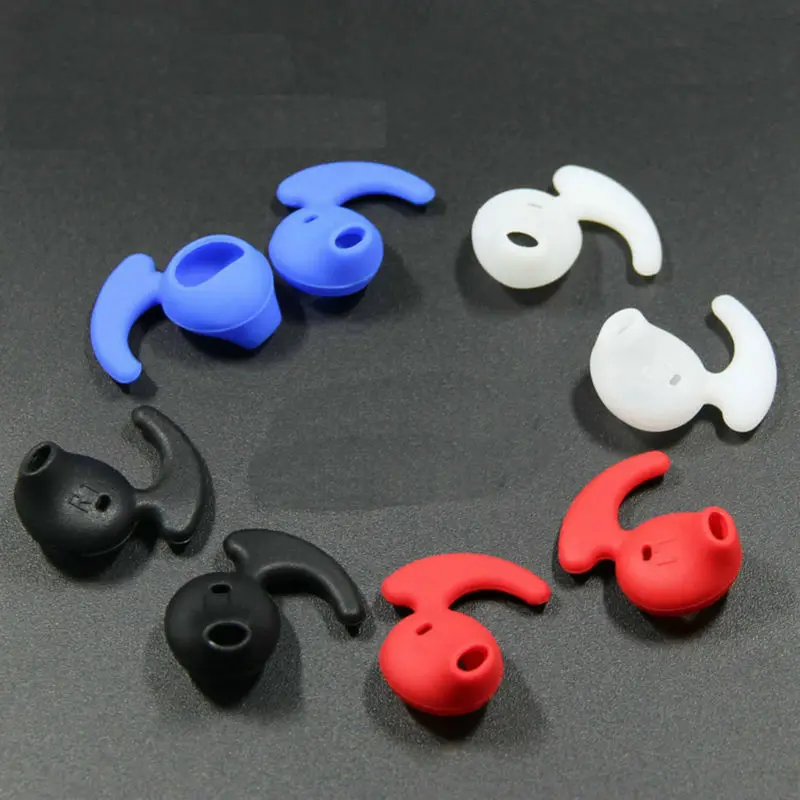 2pair(4Pcs) Silicone Sport Eartips Ear pads Buds Tips Earbuds for Samsung S6 Edge G9200 G9250 G920A EG920L note5 in-ear Earphone