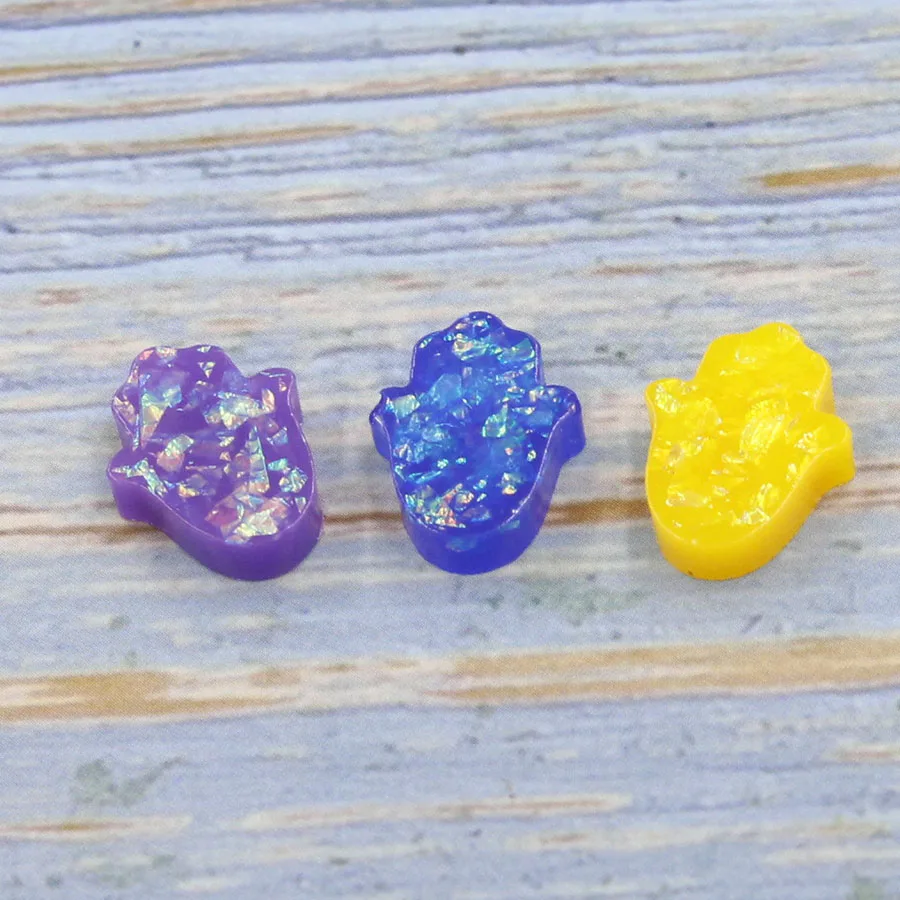 Fnixtar синтетический опал Хамса рука Европа Фатима Шарм для женщин ожерелье и