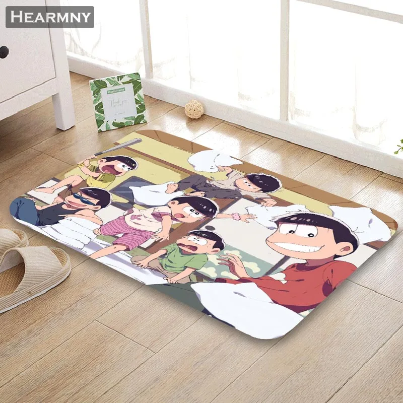 Коврик для входной двери Nice Osomatsu San креативный напольный коврик дома супер мягкий