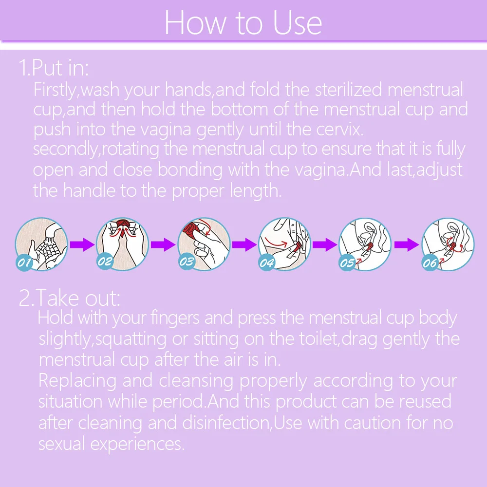 

2019 Hot Sale 1PC Menstrual Cup For Women Feminine Hygiene Medical 100% Silicone Cup reusable and Comfortable Menstrual Cups