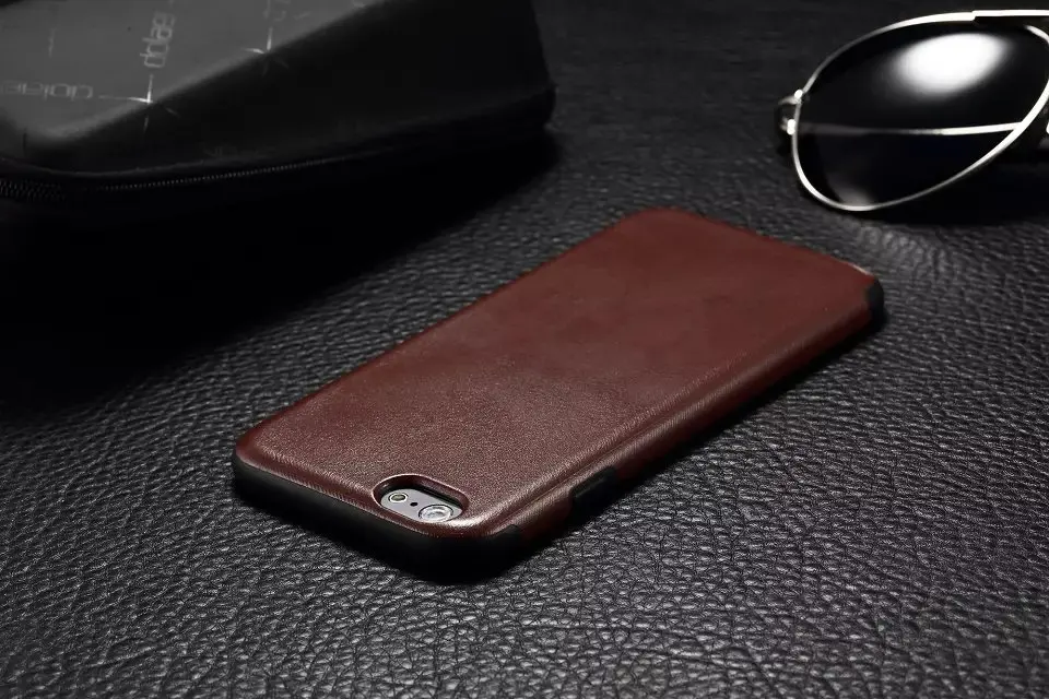 Модный деловой чехол для Apple Iphone SE XS Max XR, винтажный Чехол из искусственной кожи и ТПУ для телефона, чехол s для Iphone 5S, SE X 6S 7 8 Plus, мягкий чехол