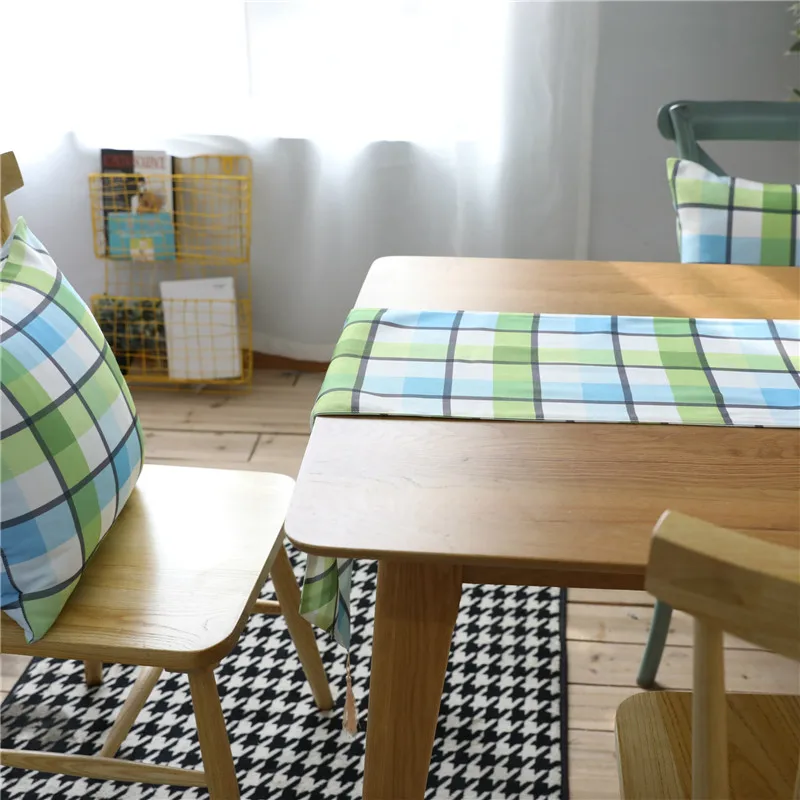 Простые геометрические настольные дорожки Северной Европы современные