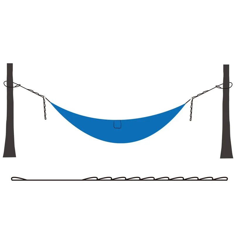 Уличный гамак привязанная веревка специальная для деревьев подшипник с высокой