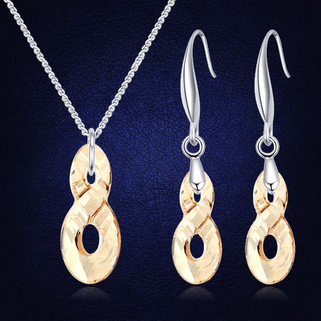 Длинные висячие серьги с кристаллами Сваровски для женщин и девушек модные