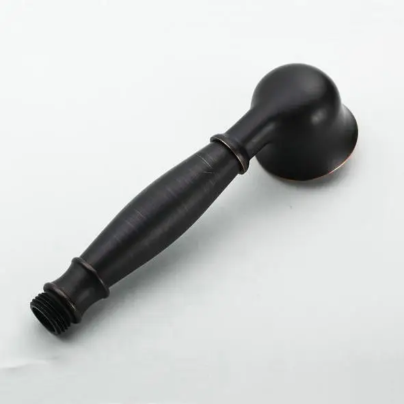 Латунный настенный смеситель с черной отделкой набор для душа Водопад Красивые