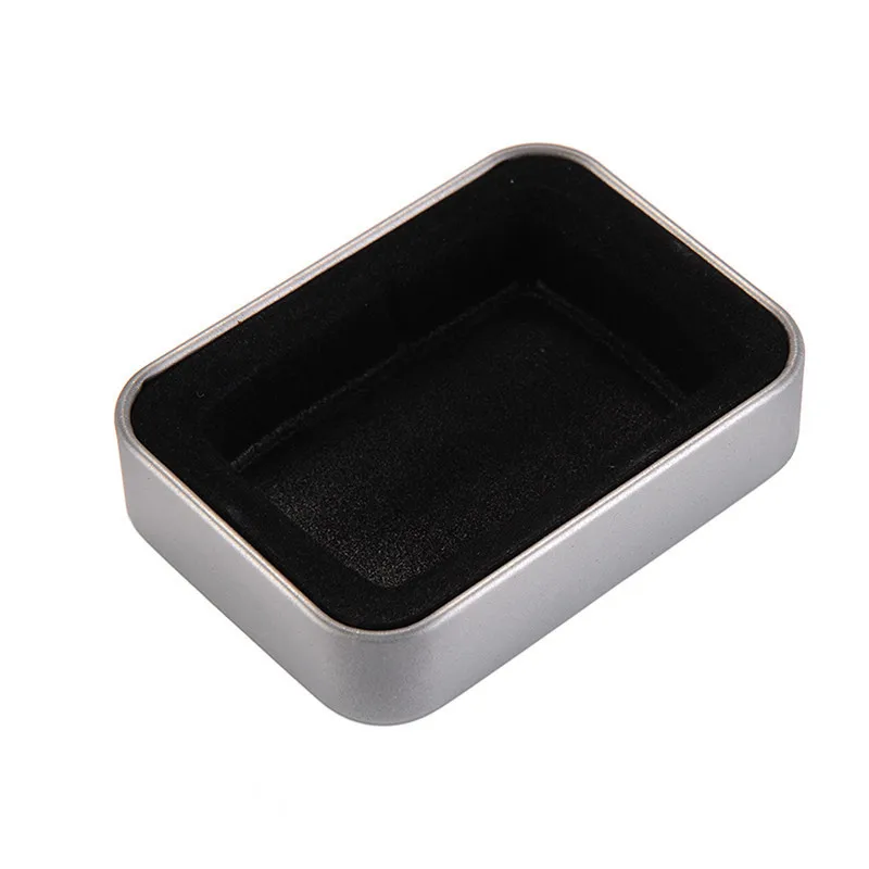 Портативный Авто прикуриватели коробка Survival Kit крышкой Небольшой пустой флип