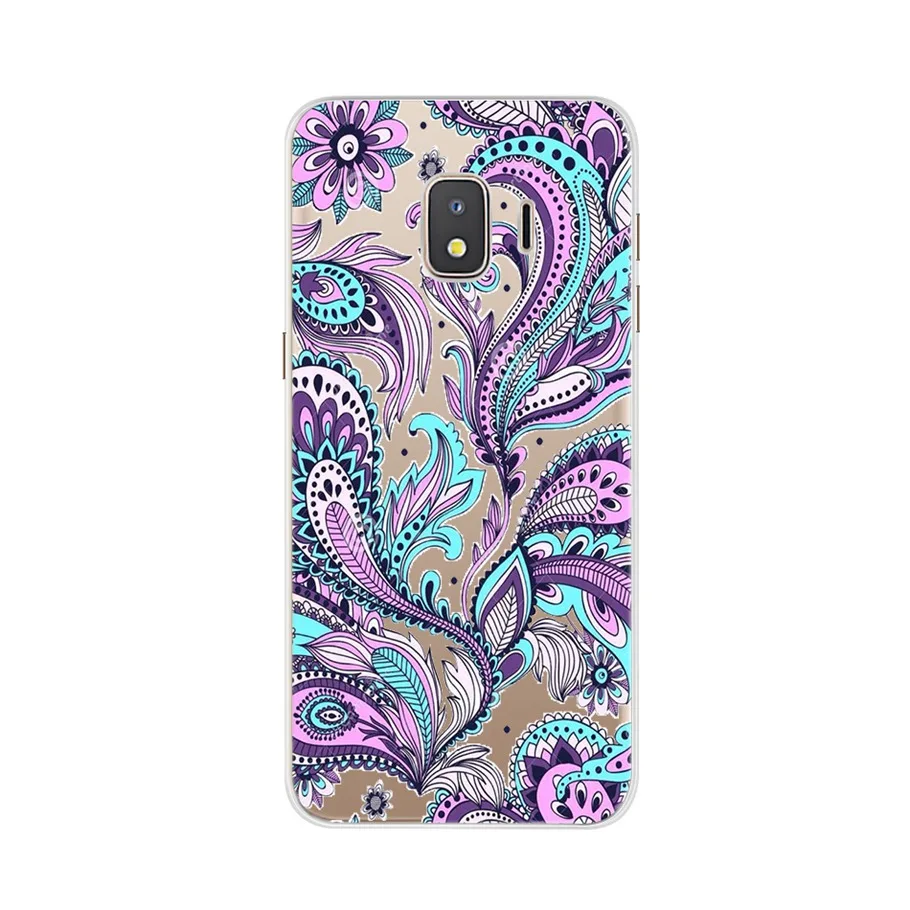 Лаванда Для Galaxy J2 Core J 2 SM-J260F J260F J260 чехол для телефона samsung мягкий чехол для samsung J2 Core чехол силиконовая задняя крышка бампер - Цвет: Лаванда