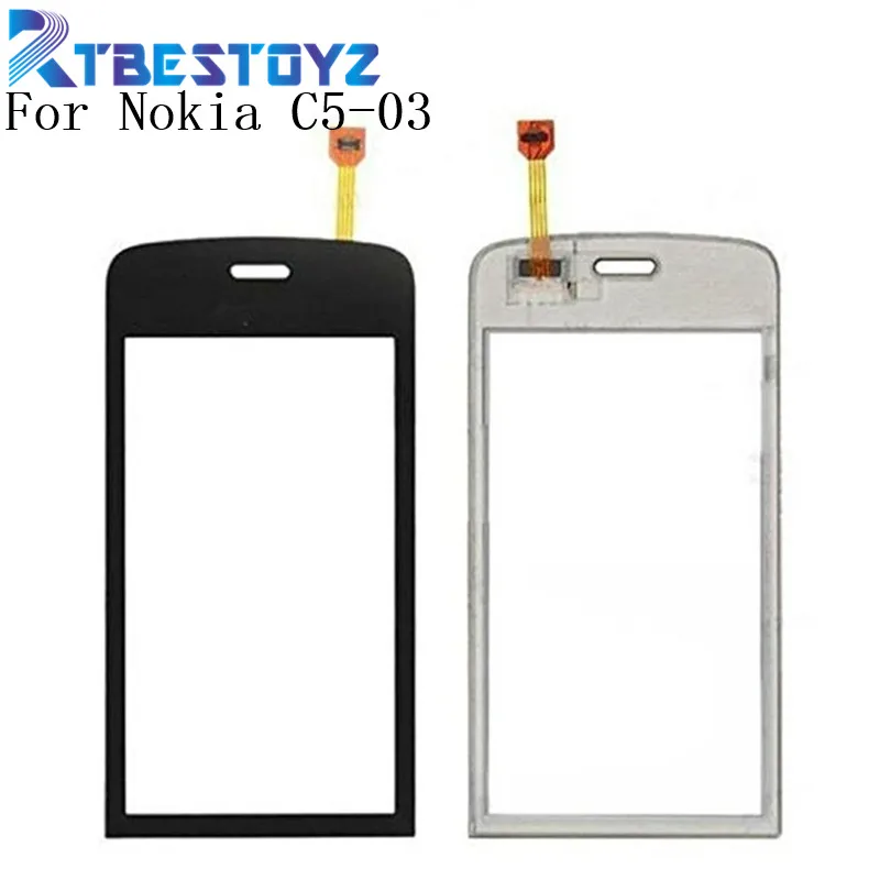 RTBESTOYZ 3 0 &quotдля Nokia C5 03 сенсорный экран дигитайзер сенсор внешнее стекло объектив