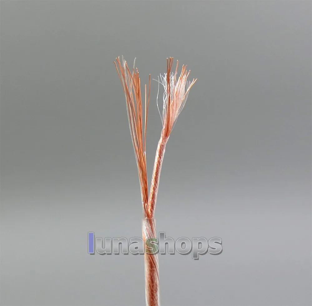 LN005953 100 м 8 ядер ПВХ экстремально мягкий серебристый+ OCC смешанный сигнал(не Tefl) наушники кабель провода 0,05 мм* 36