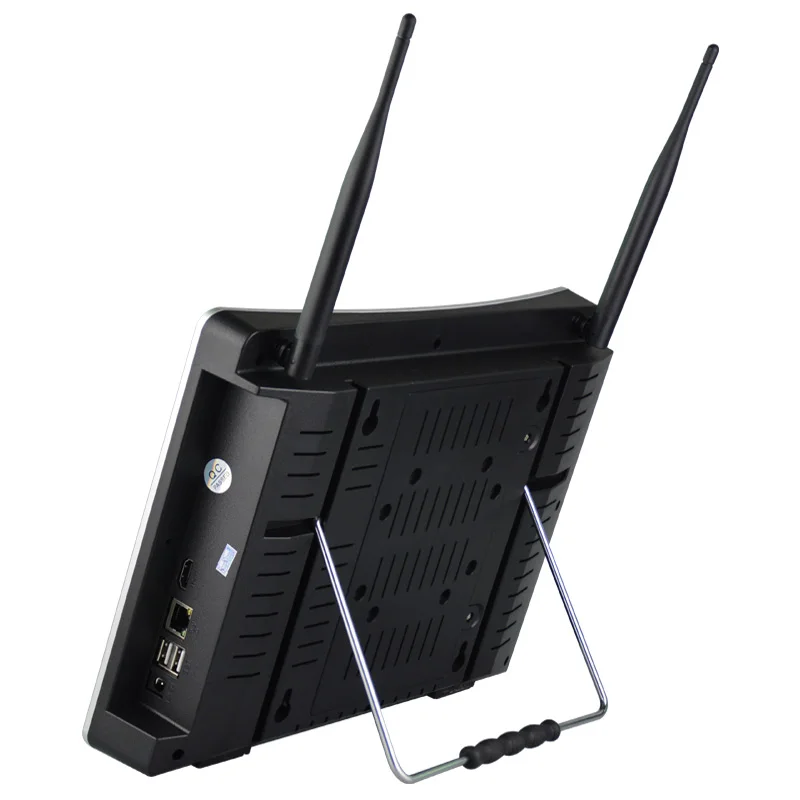4ch Открытый День Ночь безопасности ip камера системы 2MP 1080P WiFi Беспроводной NVR комплект с 12,5 дюймов ЖК-экран наблюдения DVR комплект