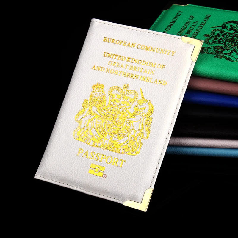 Лидер продаж, 1 предмет стильный паспорт защитный чехол-подставка для планшета билета паспорта кредитных карт PU держатели Организатор 12 Цветов