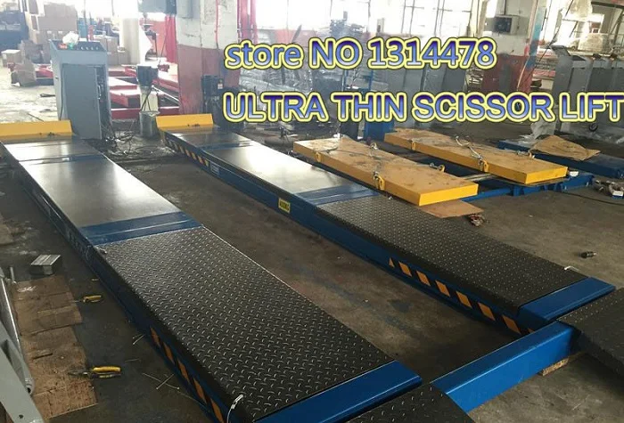 4T Ультра тонкая ножничная высота подъема 420 мм|scissor lift|liftheight |