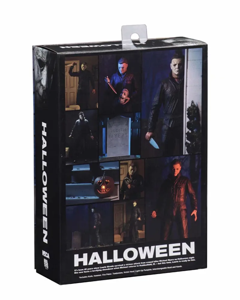 NECA Хэллоуин конечная Майкл Майерс фигурки суставов подвижные модели игрушки 18 см