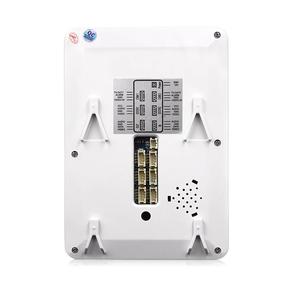 Homefong Video Door Phone Intercom Doorbell Touch Button 3 Monitor 1 to with Camera Unlok Recording Talk | Безопасность и защита