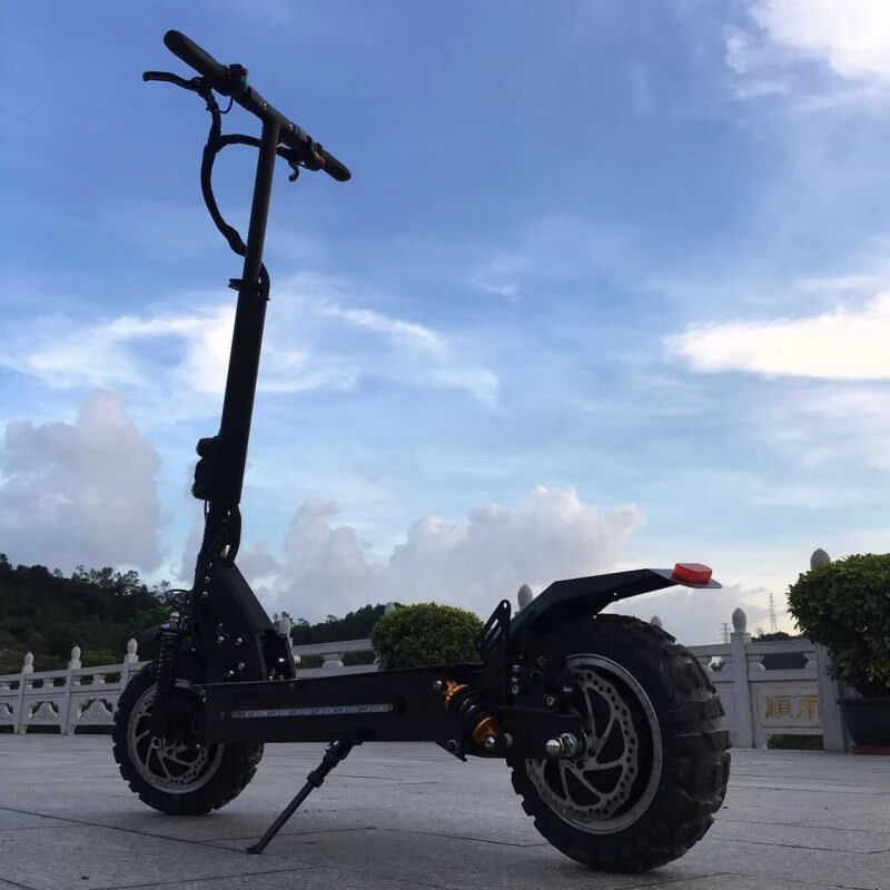 Электрический скутер 11 дюймов 60 В двойной масляный тормоз Ховерборд с двойным