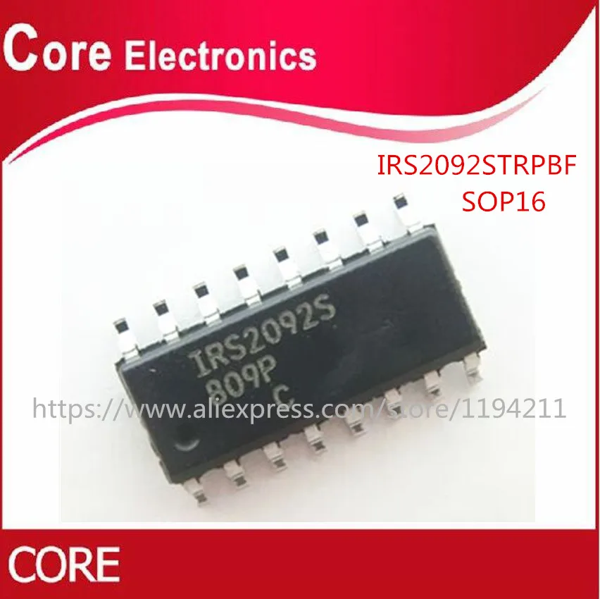 10 шт./лот IRS2092STRPBF IRS2092S SOP 16 цифровой усилитель мощности аудио чип IRS2092
