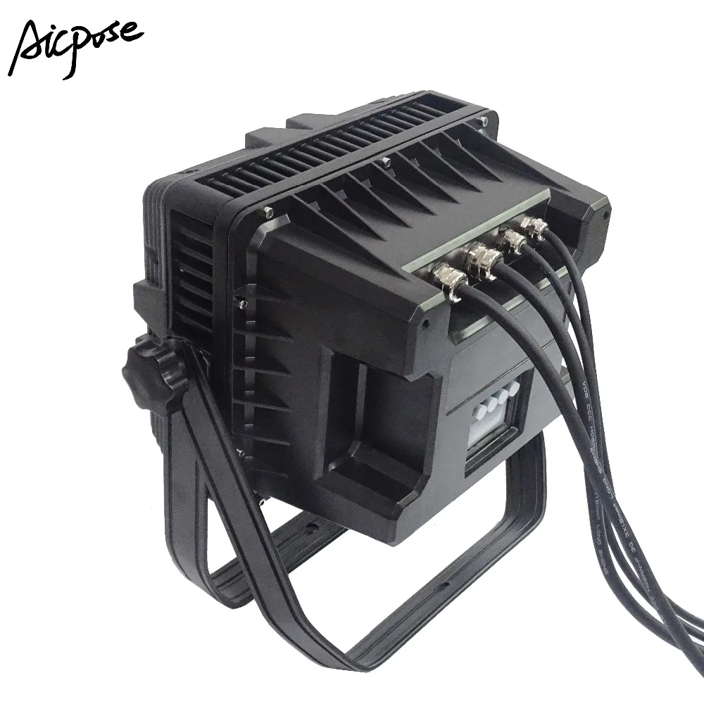 

4Pcs/lots IP65 Waterproof Wall Washer 24x18w RGBWA UV 6in1/RGBW 4in1/RGBWA 5in1 Square Par Light Outdoor Rainproof Stage Light