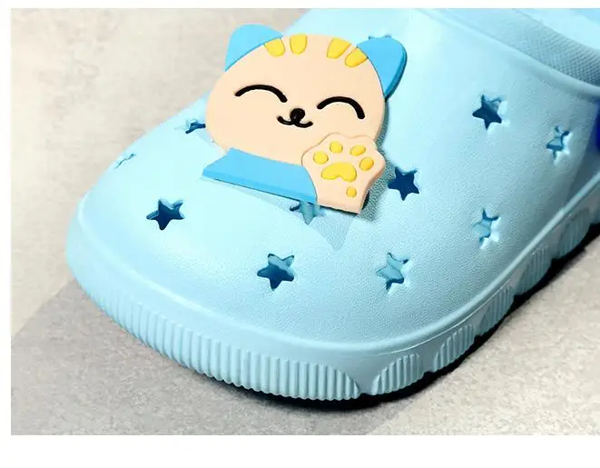 YAUAMDB/детские сабо и летние для мальчиков девочек сандалии на плоской подошве