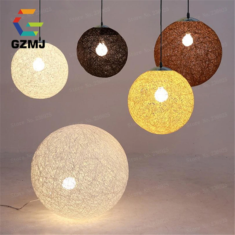 Винтажный Плетеный подвесной светильник в стиле ретро|light industrial|industrial loftindustrial style