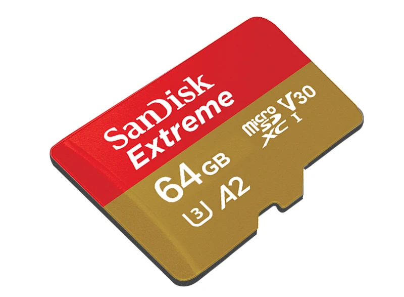 Оригинальная карта памяти sandisk, экстремальная Micro SD карта A2 A1 V30 U3, флеш-карта, 64 ГБ, 32 ГБ, TF карта, 128 ГБ, память Microsd для смартфона