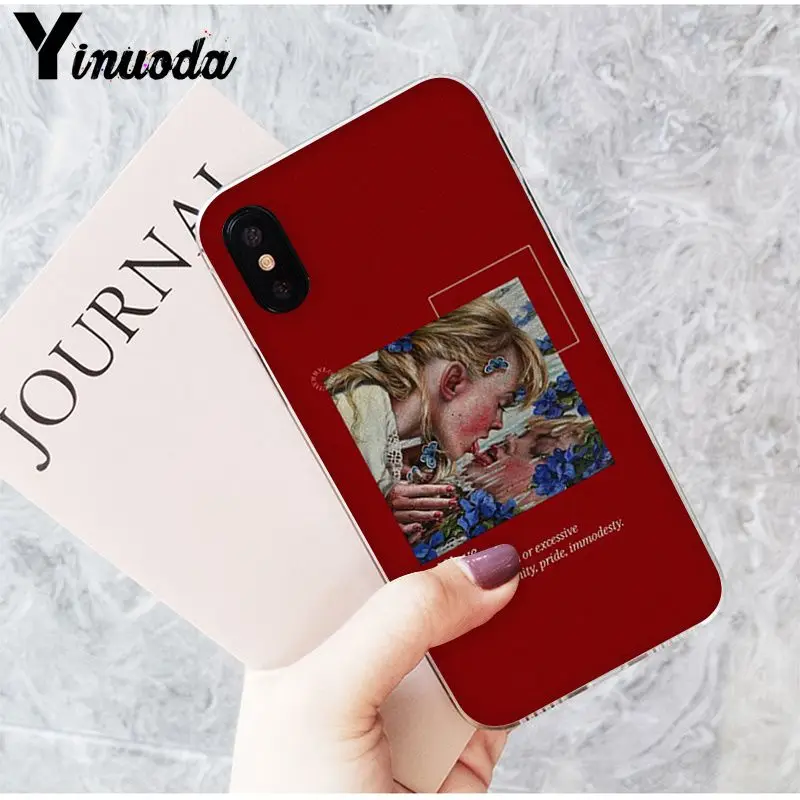 Чехол Yinuoda для телефона из силикона и ТПУ iPhone X XS MAX 6 6s 7 7plus 8 8Plus 5|Бамперы| |