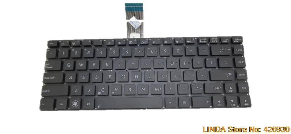 Клавиатура для ноутбука ASUS N46 N46J N46JV N46V N46VB N46VJ N46VM R401VB R401VJ R401VM R401VZ 0KN0 MF2US13 0KNB0