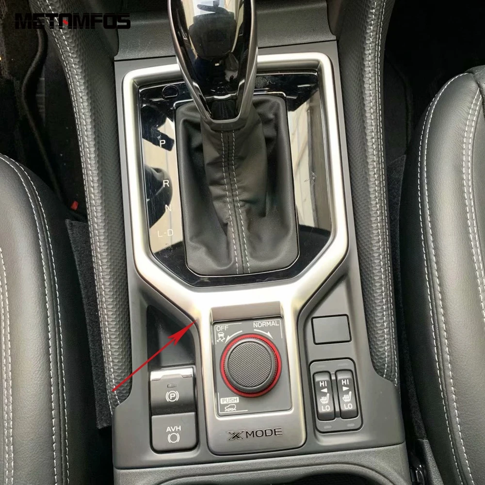Для Subaru Forester SK 2019 2020 коробка переключения передач из углеродного волокна крышка