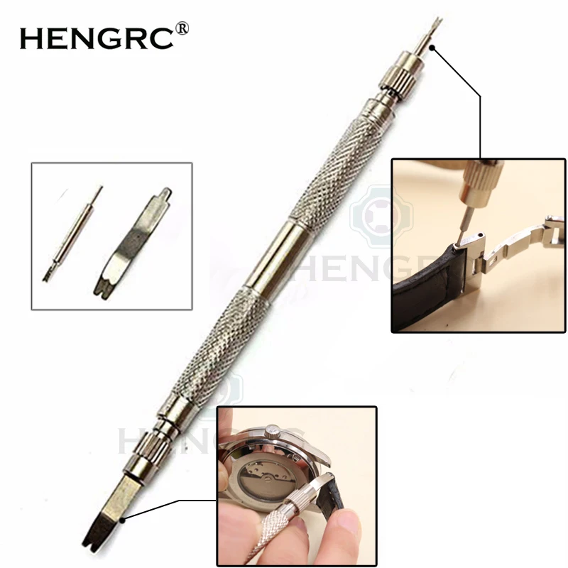 Watchband Strap Repair Tools Stainless Steel Metal Spring Case Opener Link Pin Remover Repair Tool Watch Accessories watchband watch band strap repair tools stainless steel metal spring case opener link pin remover repair tool watch accessories
