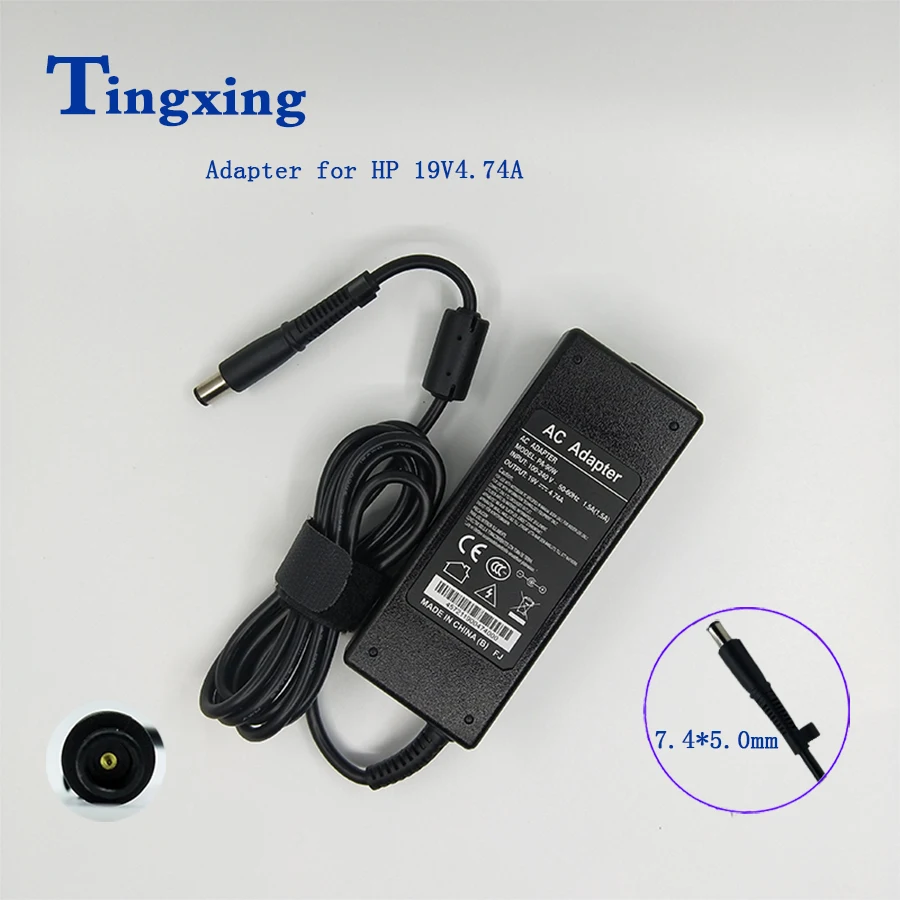 

Адаптер переменного тока для ноутбука HP Probook 7,4 s 5,0 s 6535 p 6530b ProBook 6530 G1, 19 в, 6930 А, 90 Вт, 430 * мм, зарядное устройство, источник питания