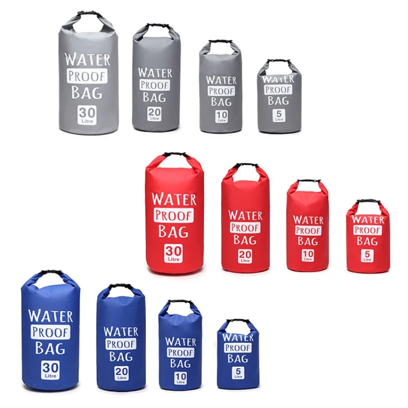 

New Arrived Ultralight Floating Bag Dry Outdoor Kayaking Storage Drifting Waterproof Rafting Bag 5L10L 20L 30L Bag