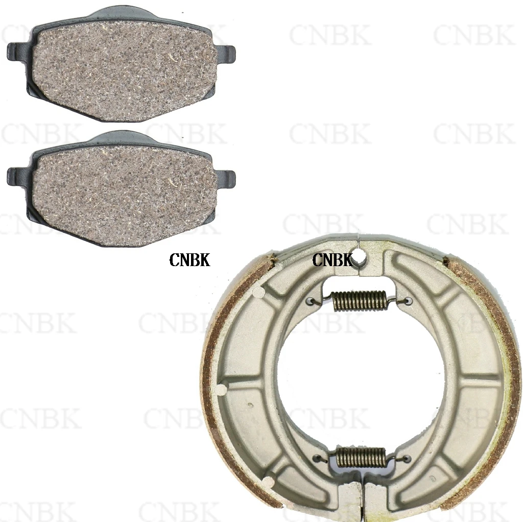 Brake Pads Shoe Drum Set for ITALJET 100 125 150 LC Milennium 00 - 01 MBK XC Vertex 97 YAMAHA XT 350 91-95 Front Rear Onroad | Автомобили