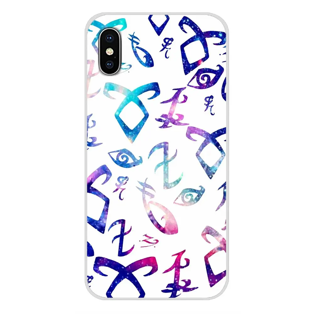 Аксессуары для телефонов Shadowhunters Runes чехлы Apple iPhone X XR XS MAX 4 4S 5 5S 5C SE 6 6S 7 8 Plus ipod touch