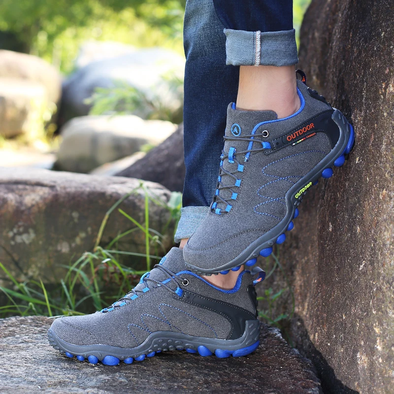 Весна Пеший Туризм обувь Для мужчин женщин Водонепроницаемый износостойкой