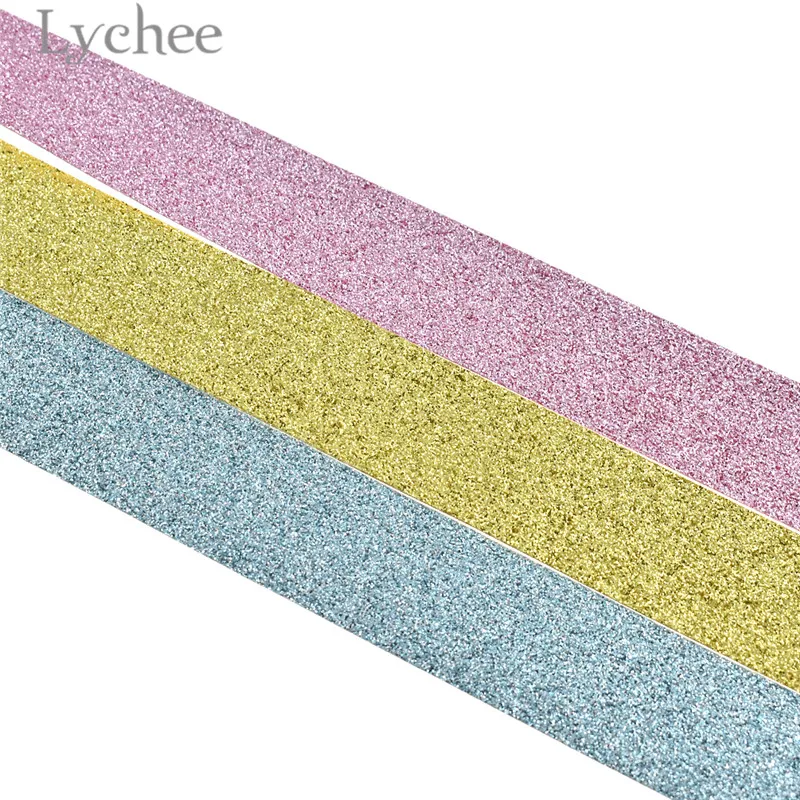 Lychee Life 1 ярд массивная Блестящая лента блестящая тканевая материалы для шитья