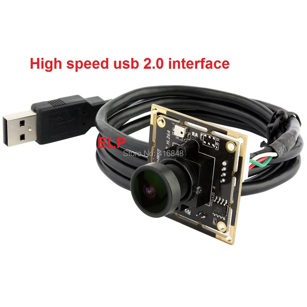 H.264 MJPEG YUY2 2MP широкий обзор 170 градусов рыбий глаз usb модуль камеры UVC для