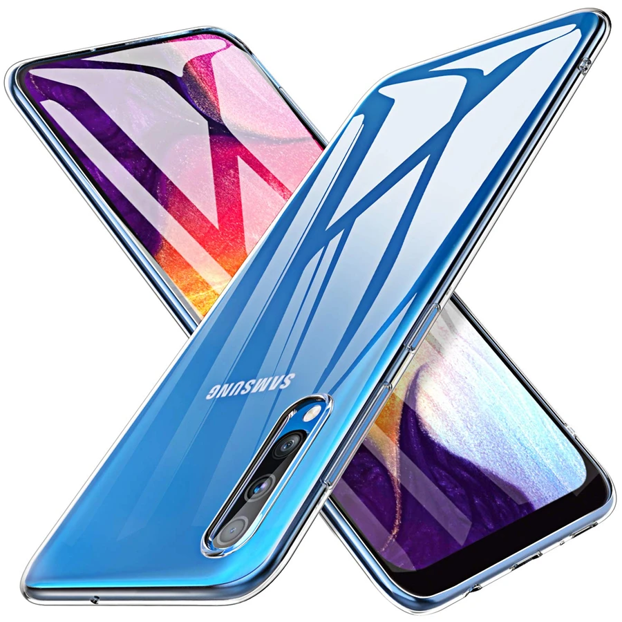 Чехол для Samsung Galaxy A51 A71 A21 M21 ультратонкий прозрачный силиконовый чехол из ТПУ A11 A41
