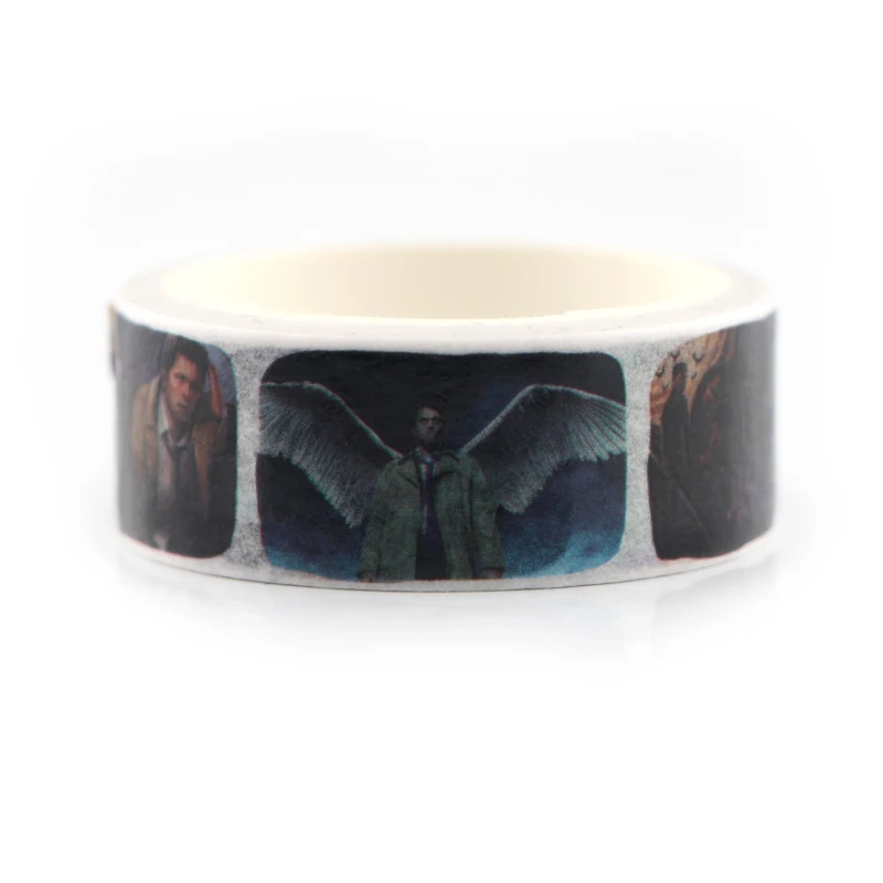 Supernatural character punk DIY gift book Masking washi paper tape Decorative Adhesive Scrapbooking Sticker carft supplies E0651