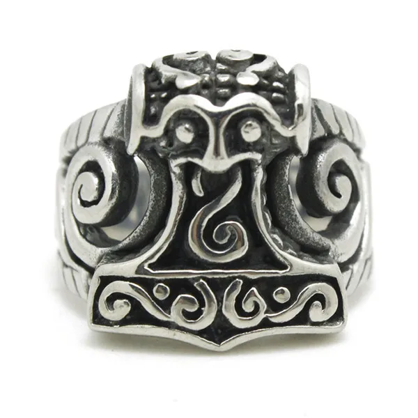 

Newest!! Cool Design Biker Ring 316L Stainless Steel Cool Man Fashion Jewelry Band Party Ring