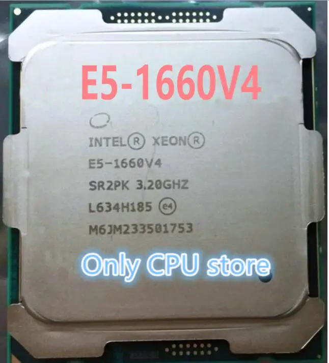 E5 1660 v4 Intel Xeon E5-1660v4 Процессор OEM версия 3,20 ГГц 20 м 8 ядер LGA2011-3 E5 1660v4 процессор