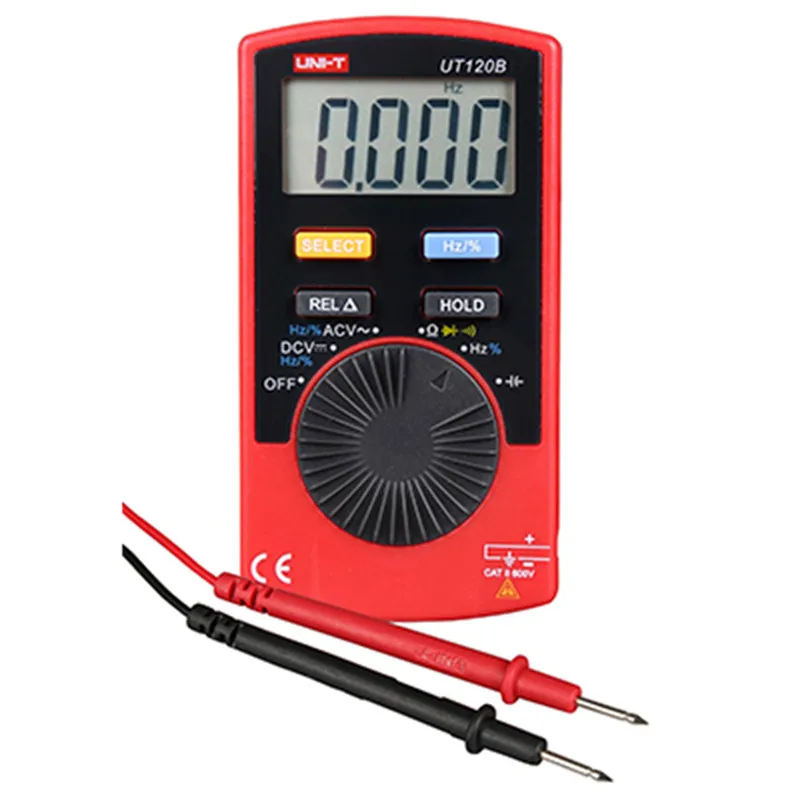UT120A UT120 Portable Auto Ranging Digital Multimeter Capacitance Resistance AC/DC Current Voltage Meter Tester | Инструменты