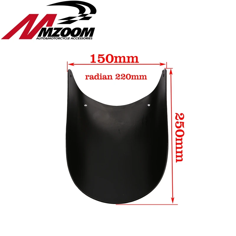 Универсальный мотоцикл спереди и сзади пластиковые fender удлинитель для Honda Yamaha