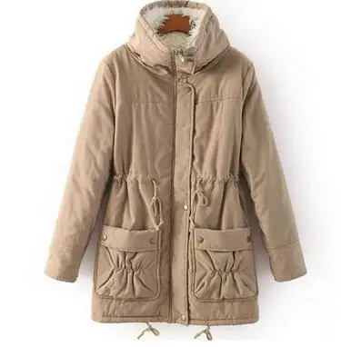 Новинка 2017 года популярные зимние куртки женские большие размеры с хлопковой