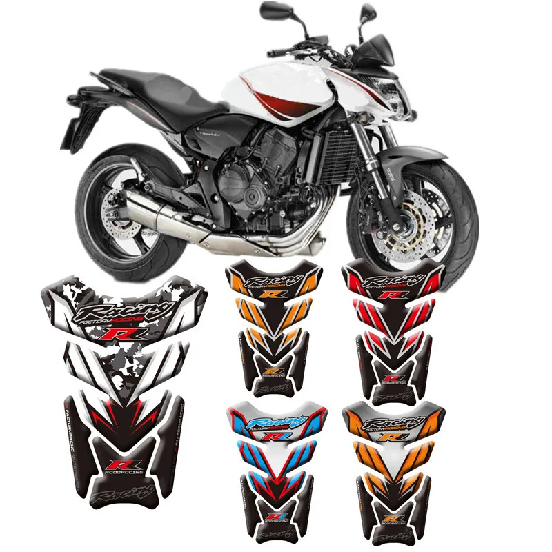 3D наклейки на бак топлива мотоцикла Honda Hornet CB600F CB900F CB1000R 1998 2013|Наклейки и стикеры| |