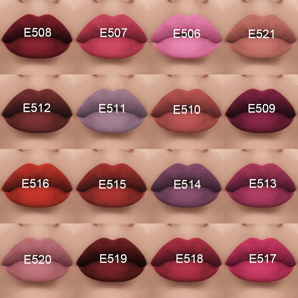 Матовый блеск для губ Pudaier белая бутылка сексуальная помада долговечная