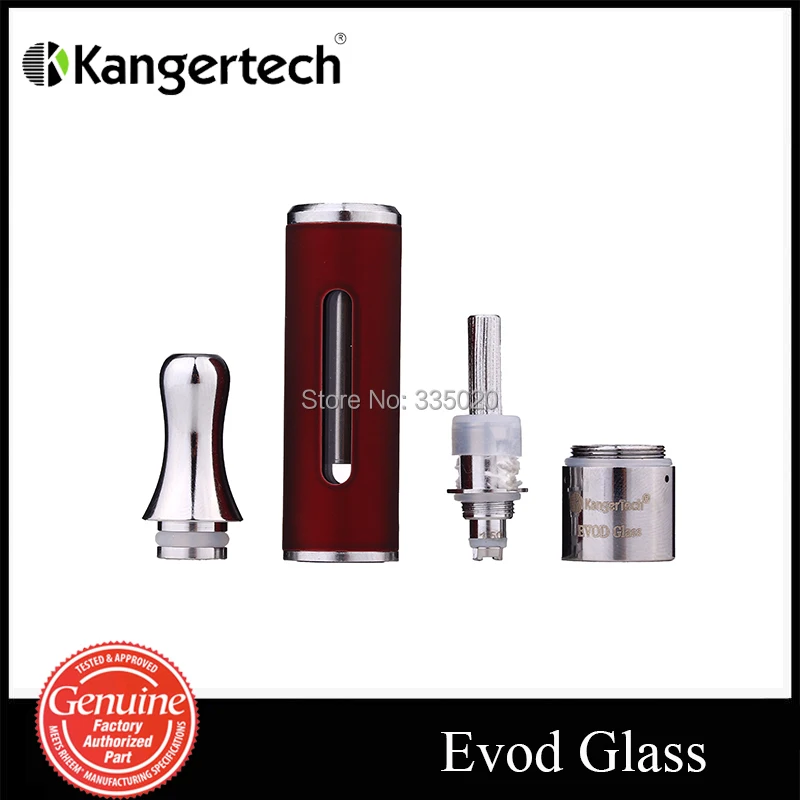 Оригинальный стеклянный атомайзер Kanger EVOD 2 катушки для электронной сигареты 5